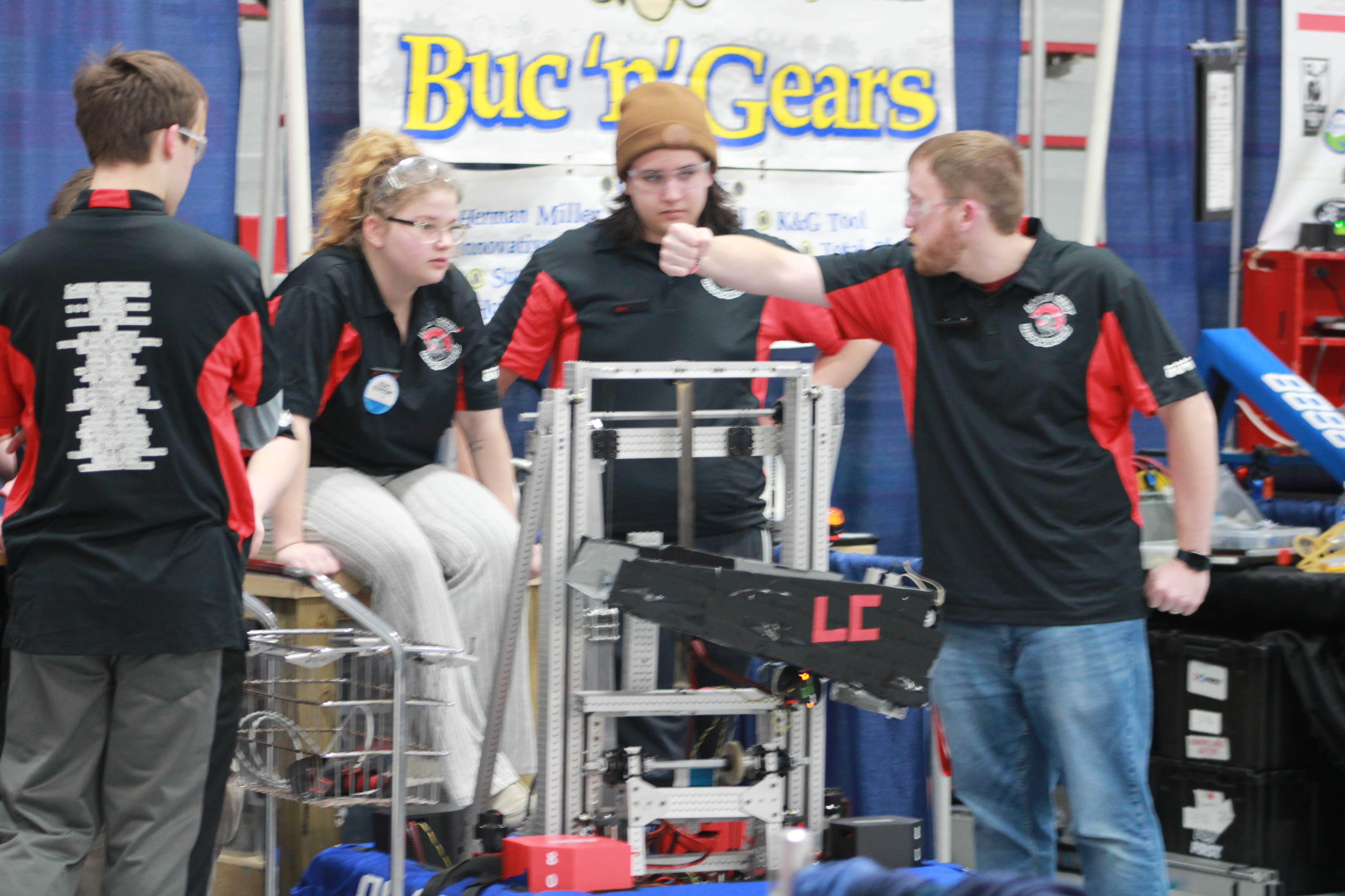 Mentor guiding student